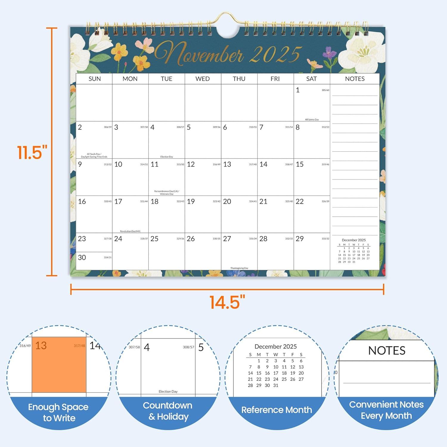 image:image2026 Wall Calendar 12x12 National Parks amp 145x115 Floral