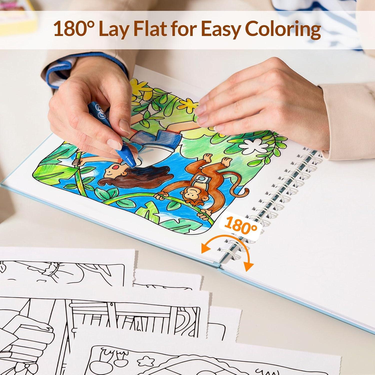 image:imageAdult Coloring Book for Mindfulness amp Anxiety Relief Coloring Books for Adults Relaxation with Motivational Quotes Stress Relieving Nature DesignsWhimsy Friends