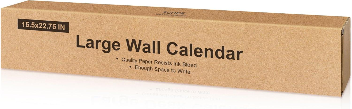 image:imageSUNEE 2026 Wall Calendar Extra Large 17x27 21 Month Calendar Ends June 2027 Vertical Large Monthly Calendar 20262027 for Wall Seasons ColorCute