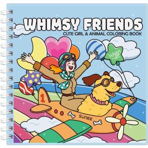 image:imageAdult Coloring Book for Mindfulness amp Anxiety Relief Coloring Books for Adults Relaxation with Motivational Quotes Stress Relieving Nature DesignsWhimsy Friends