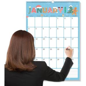 image:imageSUNEE 2026 Wall Calendar Extra Large 17x27 21 Month Calendar Ends June 2027 Vertical Large Monthly Calendar 20262027 for Wall Seasons ColorCute