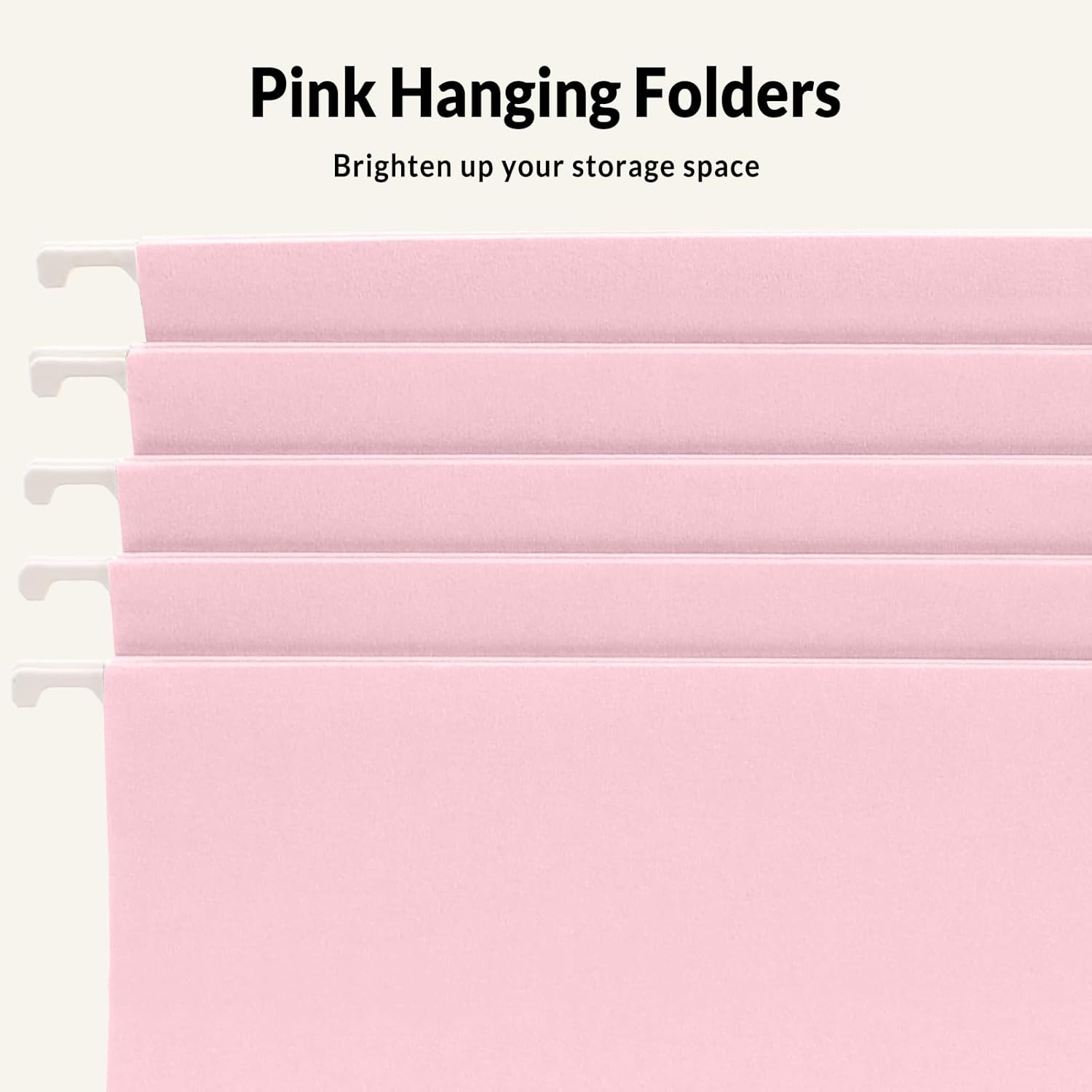 image:imageSUNEE Hanging File Folders Retro Colors 6 Pack Letter Size File Folders with 15cut Tabs Stay Organized for Your Home and Office Bulk File and DocumentsPink