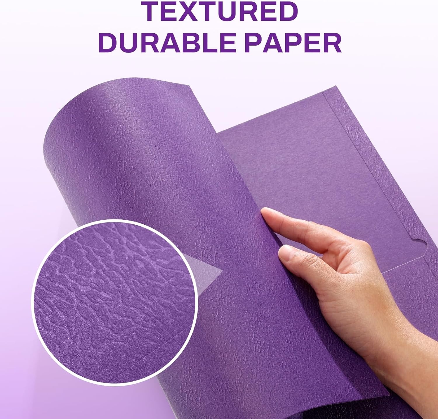 image:imageSUNEE Folders with Pockets25 Pack Blue 2 Pocket Folders Fit Letter Size Paper Paper File Folder for School Office Home BusinessPurple