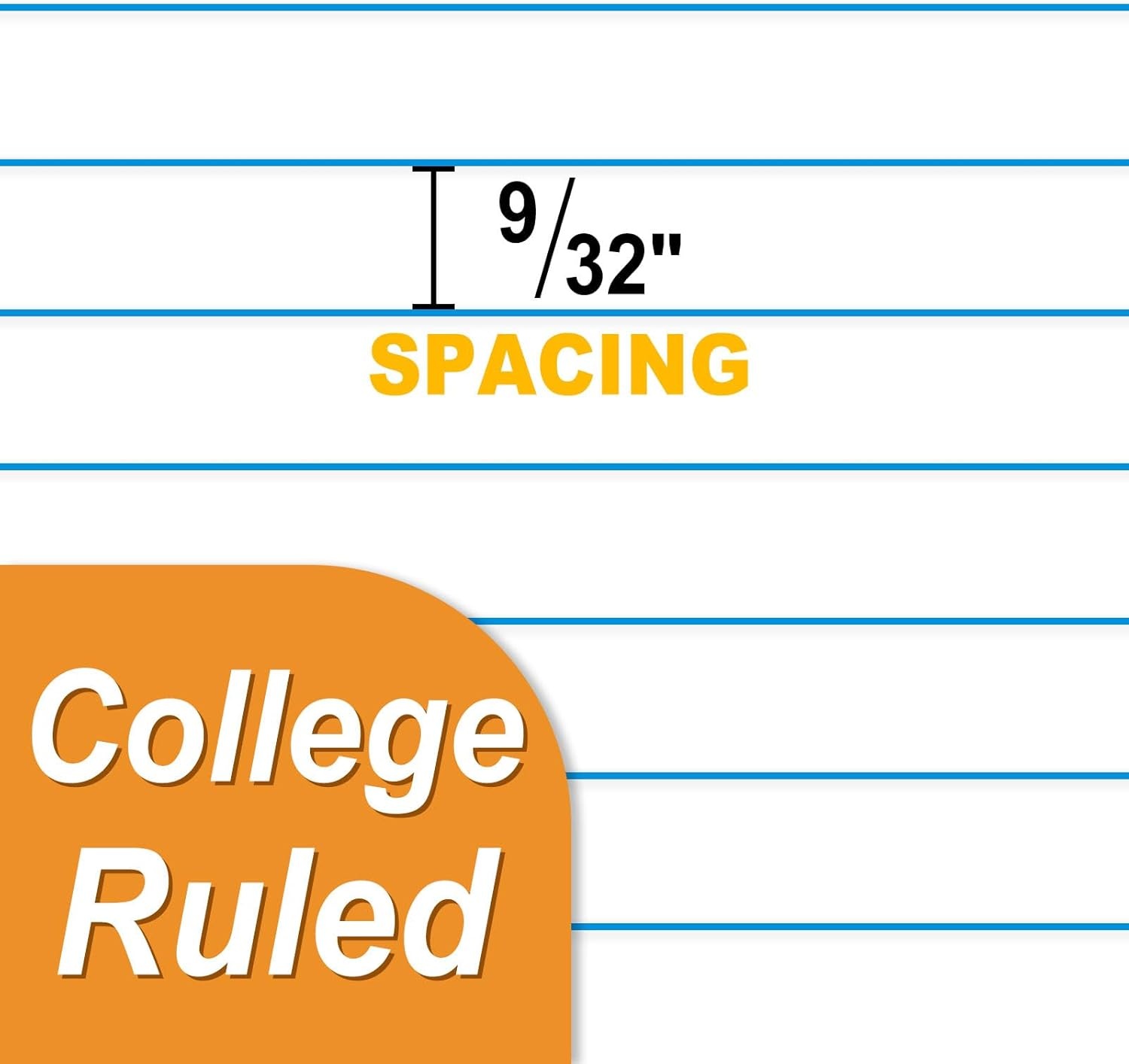 image:imageSUNEE Loose Leaf Paper 450 Sheets 3 Pack Wide Ruled Paper 8 x 1012 Inch Filler Paper 3 Hole Punch Binder Paper Loose Leaf Notebook Paper 150 SheetsPackWhite