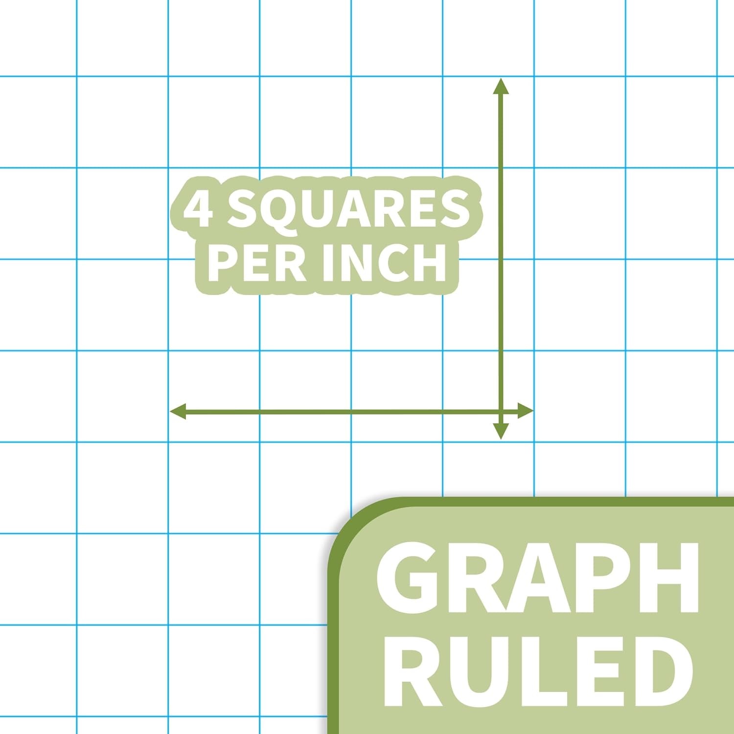 image:imageSUNEE Spiral Notebook 1Subject Graph Ruled Paper 8 x 1012 100 Sheets per Notebook 3Hole Punched Paper Water Resistant Cover Spiral Grid Notebooks for Work Home School Writing BlackGreen