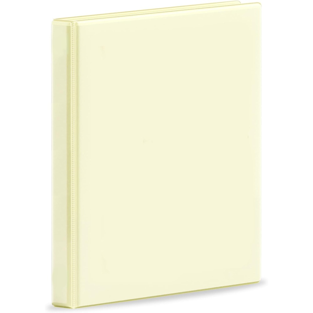 image:imageSUNEE 3 Ring Binder 2 Inch Clear View Binder Three Ring PVCFree Fit 85x11 Inches for School or Office Supplies Light Purple 2 PackYellow