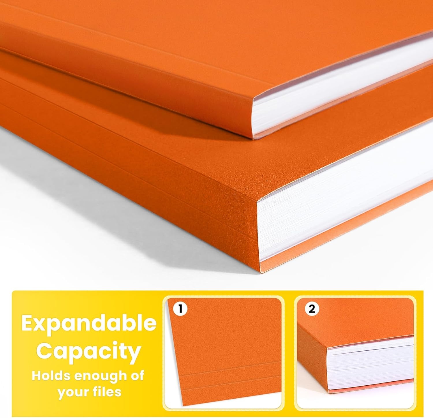 image:imageSUNEE File Folders 30 Pack Manilla Folders 85 x 11 Colored File Folders Home Office School Supplies for Documents Files Paper PurpleOrange