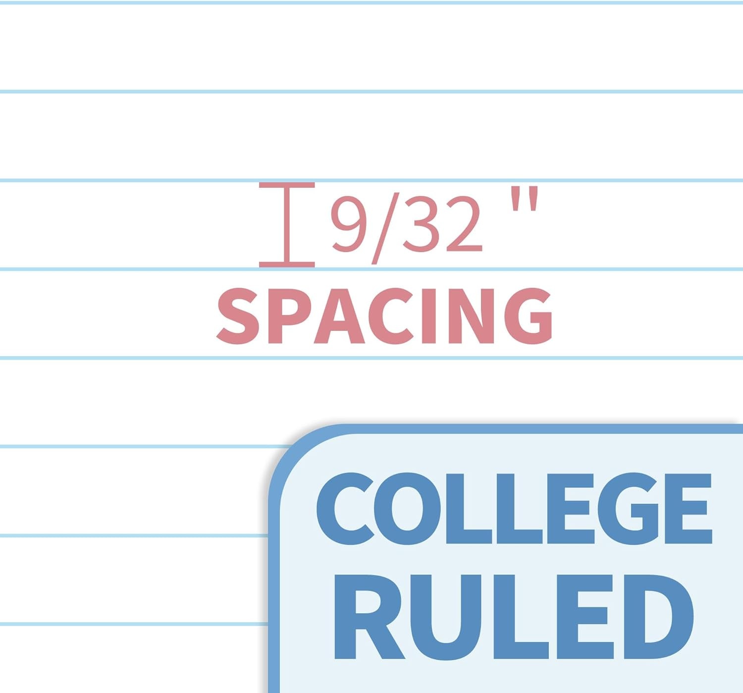 image:imageSUNEE Spiral Notebook 1Subject College Ruled Paper 8 x 1012 100 Sheets per Notebook 3Hole Punched Paper Water Resistant Cover Doublesided Pockets Spiral Lined Notebooks for Work PurpleGrey Blue
