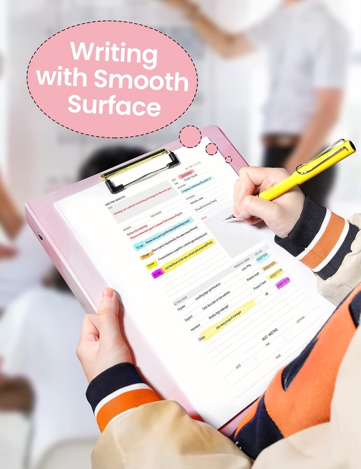 image:imageSUNEE 3 Ring Binder 1 Inch Cute Decorative Green Marble Heavy Duty Fits 85x11 Inches for School amp OfficePink Marble