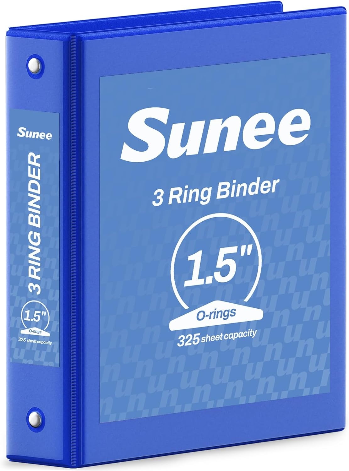 image:imageSUNEE 3 Ring Binder 15 Inch 1 Pack Clear View Binder Three Ring PVCFree Fit 85x11 Inches for School or Office Supplies Cobalt BlueCobalt Blue
