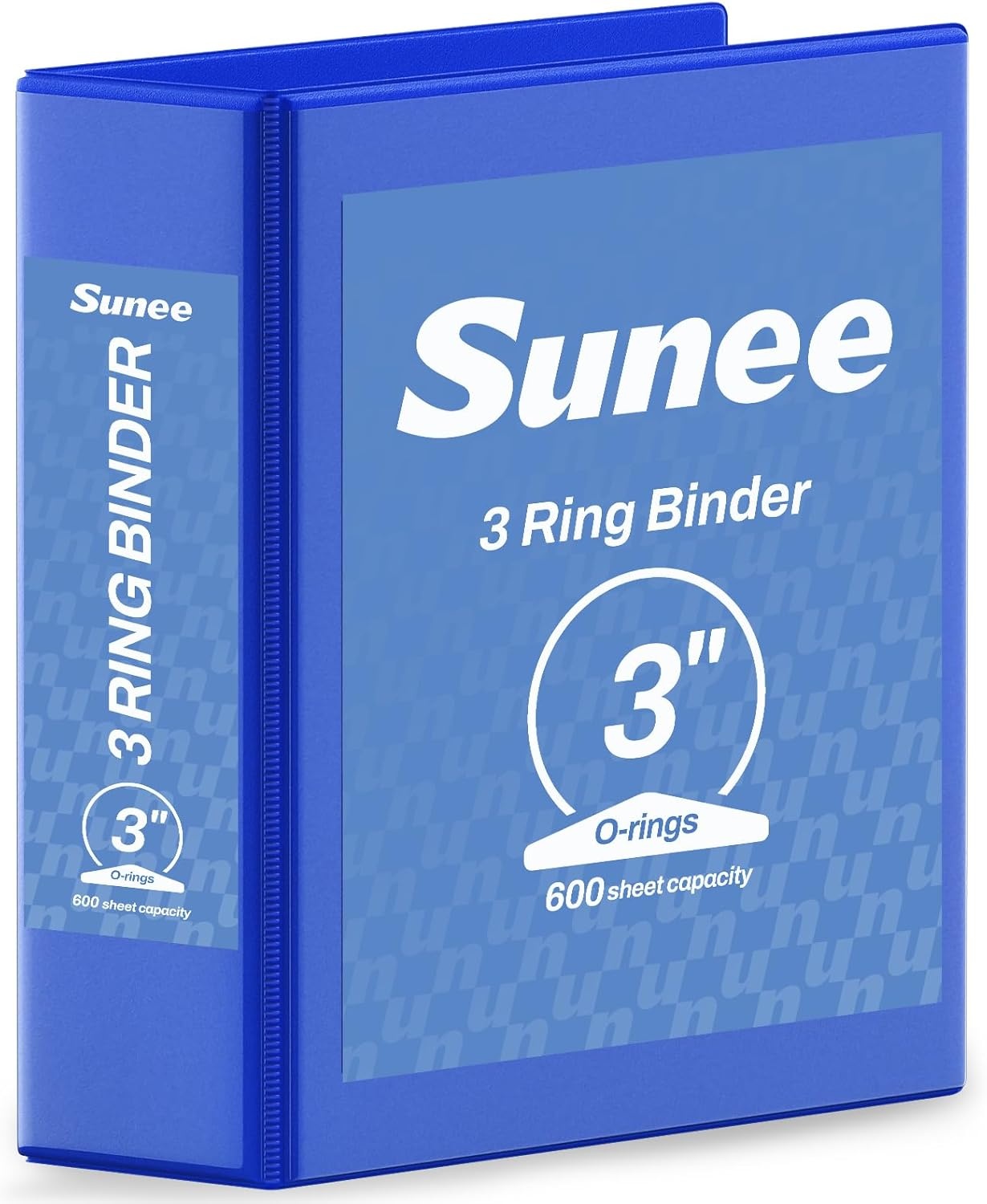 image:imageSUNEE 3 Ring Binder 15 Inch 1 Pack Clear View Binder Three Ring PVCFree Fit 85x11 Inches for School or Office Supplies Cobalt BlueCobalt Blue