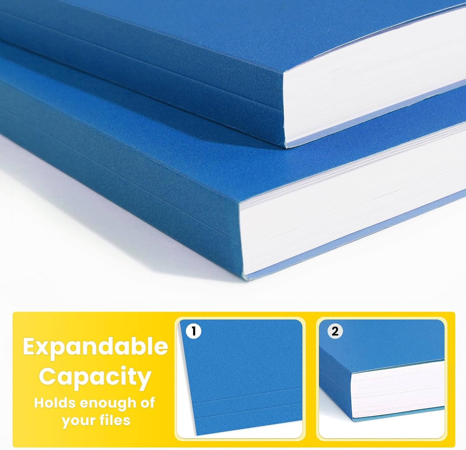 image:imageSUNEE File Folders 18 Pack Manilla Folders 85 x 11 Colored Folders Office Organization Home School Folder for Documents Files PaperPink ColorBlue