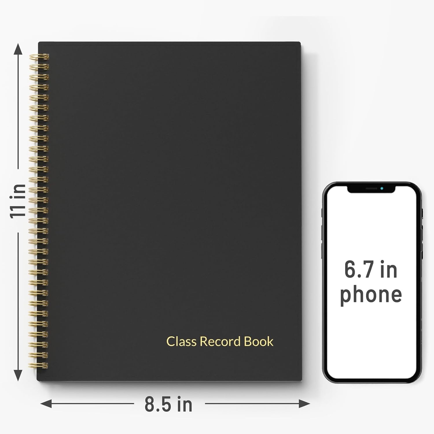 image:imageSUNEE Teacher Class Record Book for 910 weeks 36 Names 85x11 Inch 104 Pages 52 Sheets 100gsm Thick Paper Larger Grade Recording up to 36 Students with WaterResistant Plastic Cover BlueBlack