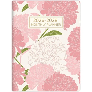 image:imageSUNEE Monthly Planner May 2026 to June 20287 x 10 Large Calendar Book  Big Size Desk Organizer for Business School Notes 100 GSM Paper Peony BloomPeony Bloom