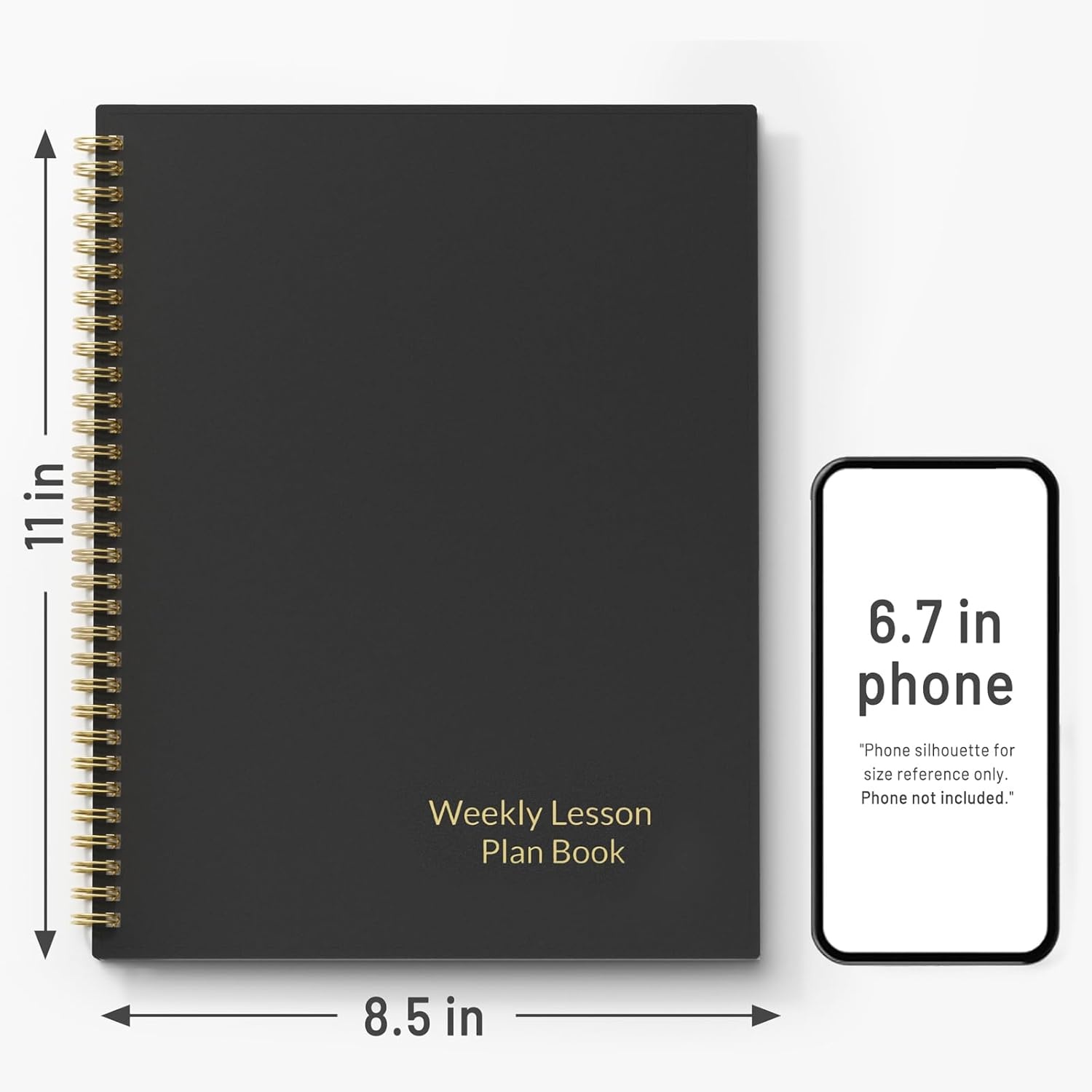 image:imageSUNEE 8 Period Teacher Lesson Plan Book Days Vertically Undated Teacher Planner 20262027 Academic Year 85 x 11 Inch 104 Pages52 Sheets 40 Weeks Waterproof Plastic Cover Back Pocket BlueBlack