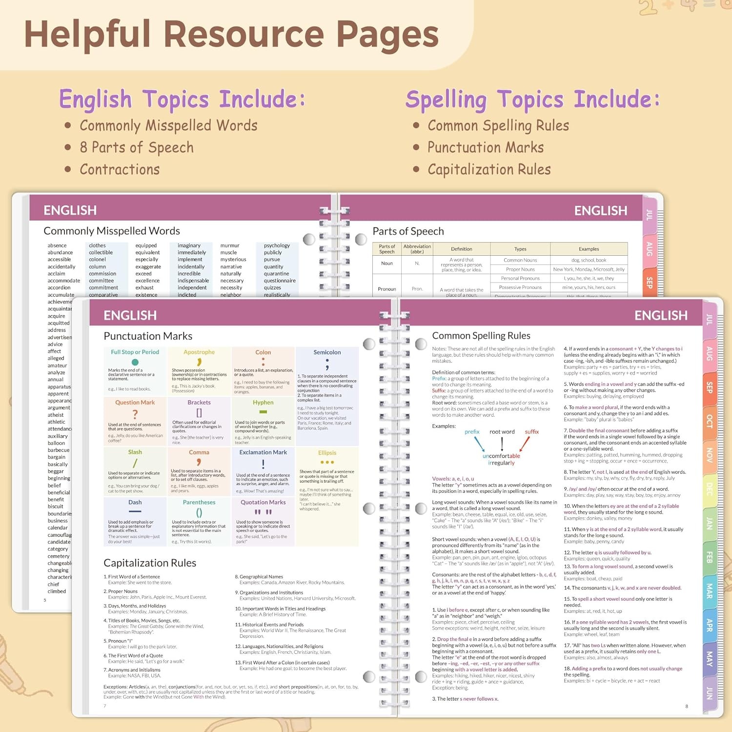 image:imageSUNEE Elementary Student Planner 20262027 Dated Academic Year Jul 2026 Jun 2027 6583 School Planner for Kids Datebooks Weekly amp Monthly Plan Book with BookmarkMonthly Tabs Solar SystemBeige Rainbow