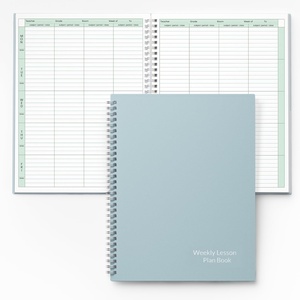 image:imageSUNEE 8 Period Teacher Lesson Plan Book  Days Vertically Undated Teacher Planner 20262027 Academic Year 85 x 11 Inch 104 Pages52 Sheets 40 Weeks Waterproof Plastic Cover Back Pocket BlueBlue