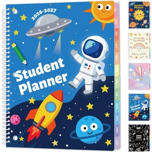 image:imageSUNEE Elementary Student Planner 20262027 Dated Academic Year Jul 2026  Jun 2027 6583 School Planner for Kids Datebooks Weekly amp Monthly Plan Book with BookmarkMonthly Tabs Solar SystemSpace Fun