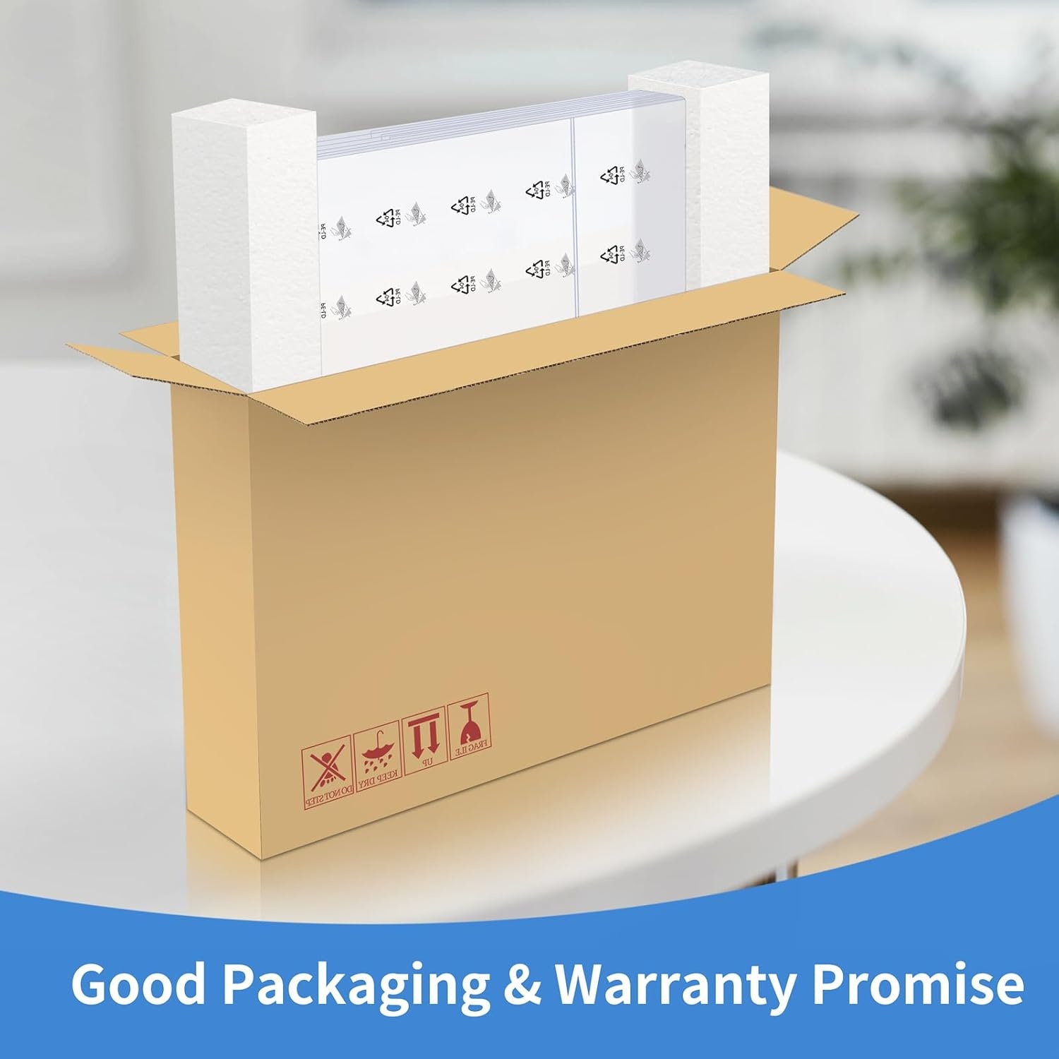 image:imageSUNEE 30 Pack Acrylic Sign Holder 85x11 Clear Plastic Paper Stand for Flyers and Menus Vertical LShape Display Frame for Restaurant Office Stores Tabletop